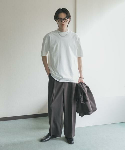 SENSE OF PLACE by URBAN RESEARCH / センスオブプレイス バイ アーバンリサーチ Tシャツ | 『接触冷感/イージーケア』クイックドライアソートドローコードショートスリーブ Tシャツ | 詳細19