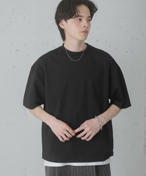 SENSE OF PLACE by URBAN RESEARCH / センスオブプレイス バイ アーバンリサーチ Tシャツ | 『接触冷感/イージーケア』クイックドライアソートドローコードショートスリーブ Tシャツ | 詳細23