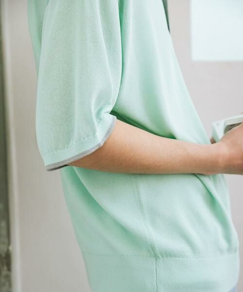 SENSE OF PLACE by URBAN RESEARCH / センスオブプレイス バイ アーバンリサーチ ニット・セーター | フェイクレイヤードニットポロシャツ | 詳細2