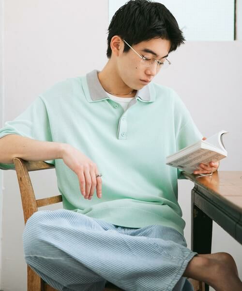 SENSE OF PLACE by URBAN RESEARCH / センスオブプレイス バイ アーバンリサーチ ニット・セーター | フェイクレイヤードニットポロシャツ | 詳細5