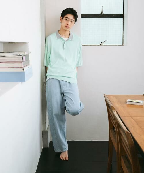 SENSE OF PLACE by URBAN RESEARCH / センスオブプレイス バイ アーバンリサーチ ニット・セーター | フェイクレイヤードニットポロシャツ | 詳細7