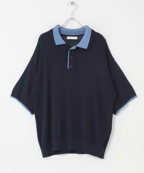 SENSE OF PLACE by URBAN RESEARCH / センスオブプレイス バイ アーバンリサーチ ニット・セーター | フェイクレイヤードニットポロシャツ | 詳細25