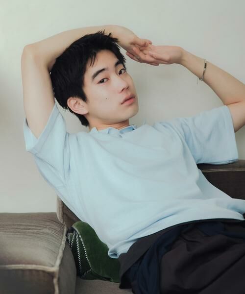 SENSE OF PLACE by URBAN RESEARCH / センスオブプレイス バイ アーバンリサーチ ニット・セーター | 『洗濯可』ドライタッチスキッパーニットTシャツ | 詳細5