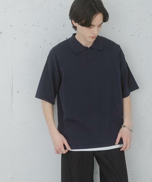 SENSE OF PLACE by URBAN RESEARCH / センスオブプレイス バイ アーバンリサーチ ニット・セーター | 『洗濯可』ドライタッチスキッパーニットTシャツ | 詳細21