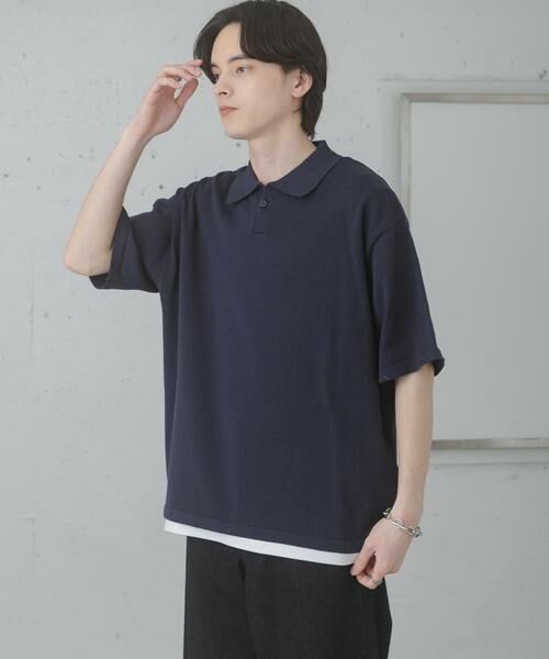 SENSE OF PLACE by URBAN RESEARCH / センスオブプレイス バイ アーバンリサーチ ニット・セーター | 『洗濯可』ドライタッチスキッパーニットTシャツ | 詳細22