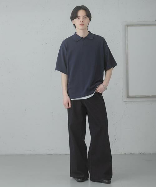 SENSE OF PLACE by URBAN RESEARCH / センスオブプレイス バイ アーバンリサーチ ニット・セーター | 『洗濯可』ドライタッチスキッパーニットTシャツ | 詳細25