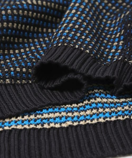SENSE OF PLACE by URBAN RESEARCH / センスオブプレイス バイ アーバンリサーチ ニット・セーター | 『洗濯可』ペーパータッチMIXショートスリーブニットシャツ | 詳細22