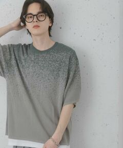 SENSE OF PLACE by URBAN RESEARCH / センスオブプレイス バイ アーバンリサーチ ニット・セーター | 『洗濯可』エクストラルーズスプラッシュニットTシャツ