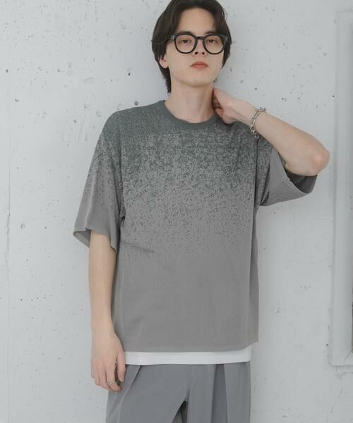 SENSE OF PLACE by URBAN RESEARCH / センスオブプレイス バイ アーバンリサーチ ニット・セーター | 『洗濯可』エクストラルーズスプラッシュニットTシャツ | 詳細1