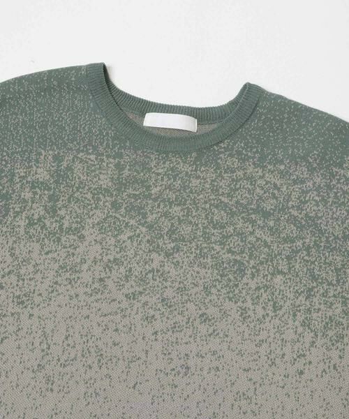 SENSE OF PLACE by URBAN RESEARCH / センスオブプレイス バイ アーバンリサーチ ニット・セーター | 『洗濯可』エクストラルーズスプラッシュニットTシャツ | 詳細9