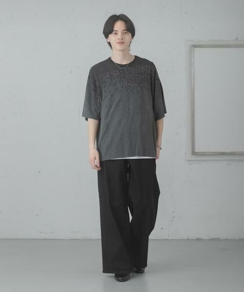 SENSE OF PLACE by URBAN RESEARCH / センスオブプレイス バイ アーバンリサーチ ニット・セーター | 『洗濯可』エクストラルーズスプラッシュニットTシャツ | 詳細29