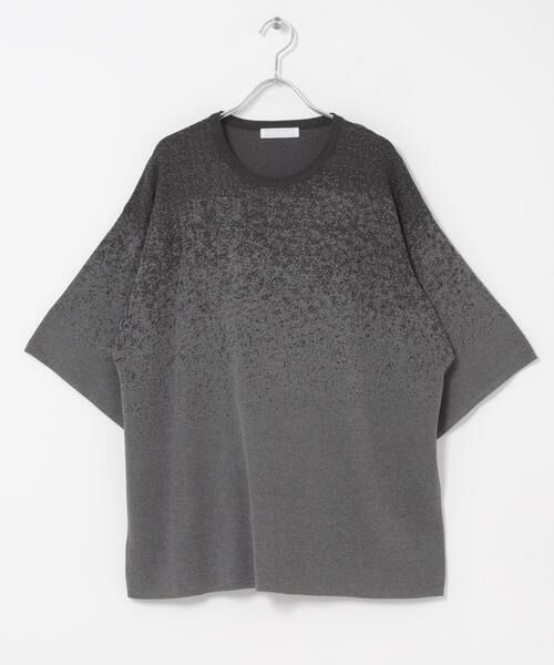 SENSE OF PLACE by URBAN RESEARCH / センスオブプレイス バイ アーバンリサーチ ニット・セーター | 『洗濯可』エクストラルーズスプラッシュニットTシャツ | 詳細30