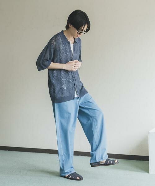 SENSE OF PLACE by URBAN RESEARCH / センスオブプレイス バイ アーバンリサーチ カーディガン・ボレロ | ドライタッチメッシュシャツカーディガン | 詳細28