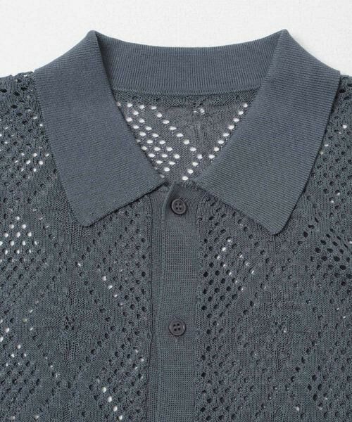 SENSE OF PLACE by URBAN RESEARCH / センスオブプレイス バイ アーバンリサーチ カーディガン・ボレロ | ドライタッチメッシュシャツカーディガン | 詳細30