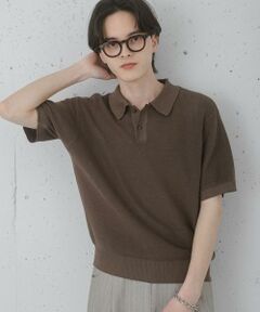 SENSE OF PLACE by URBAN RESEARCH / センスオブプレイス バイ アーバンリサーチ ニット・セーター | 『洗濯可』エアリーメランジニットポロシャツ