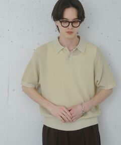 SENSE OF PLACE by URBAN RESEARCH / センスオブプレイス バイ アーバンリサーチ ニット・セーター | 『洗濯可』エアリーメランジニットポロシャツ