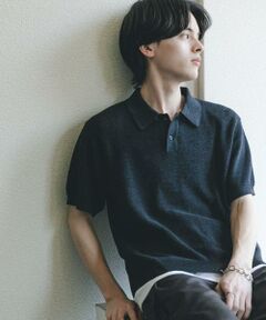 SENSE OF PLACE by URBAN RESEARCH / センスオブプレイス バイ アーバンリサーチ ニット・セーター | 『洗濯可』エアリーメランジニットポロシャツ