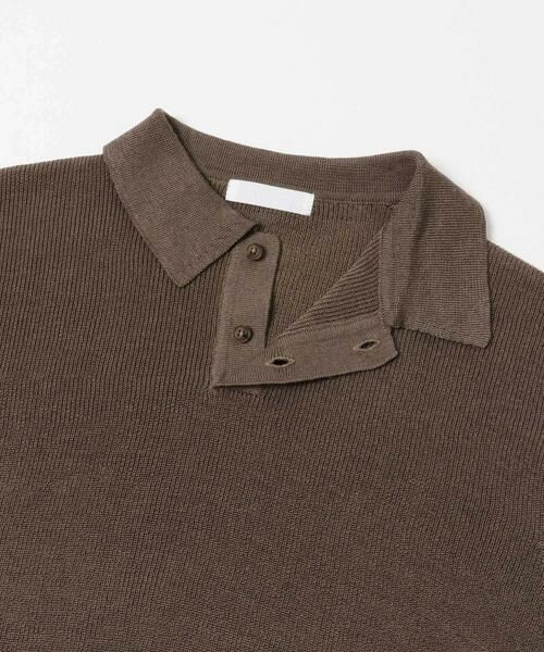 SENSE OF PLACE by URBAN RESEARCH / センスオブプレイス バイ アーバンリサーチ ニット・セーター | 『洗濯可』エアリーメランジニットポロシャツ | 詳細11