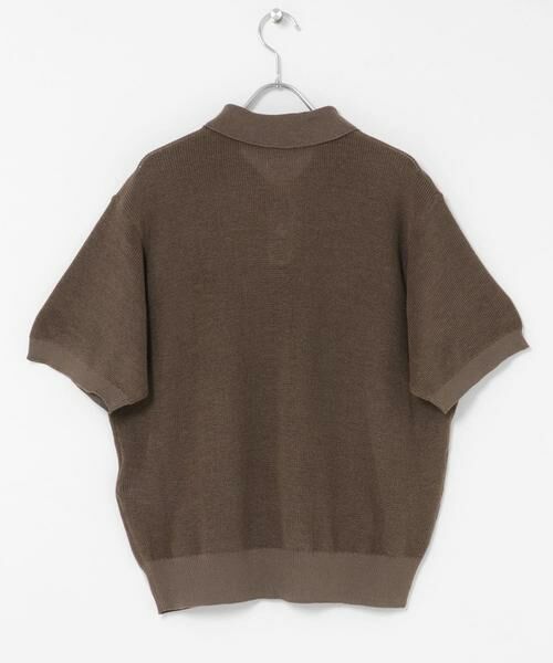 SENSE OF PLACE by URBAN RESEARCH / センスオブプレイス バイ アーバンリサーチ ニット・セーター | 『洗濯可』エアリーメランジニットポロシャツ | 詳細12