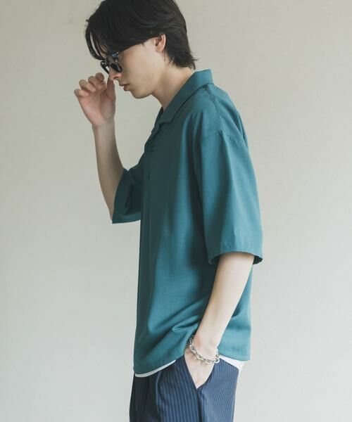 SENSE OF PLACE by URBAN RESEARCH / センスオブプレイス バイ アーバンリサーチ シャツ・ブラウス | ハイツイストプルオーバーショートスリーブシャツ | 詳細4