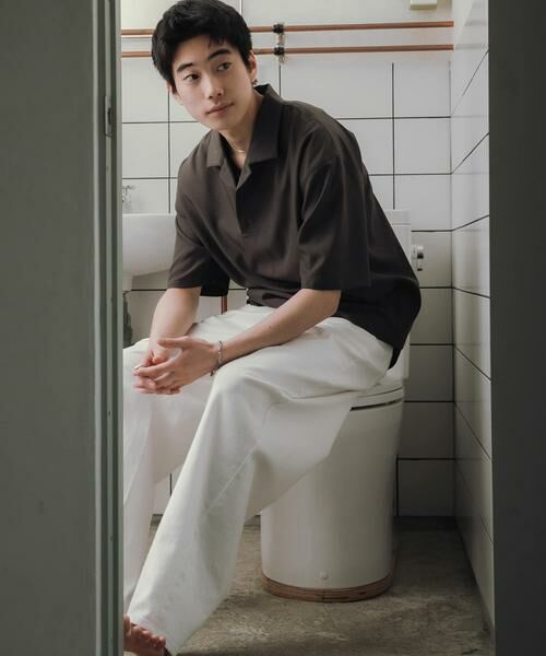 SENSE OF PLACE by URBAN RESEARCH / センスオブプレイス バイ アーバンリサーチ シャツ・ブラウス | ハイツイストプルオーバーショートスリーブシャツ | 詳細11