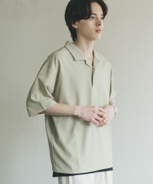 SENSE OF PLACE by URBAN RESEARCH / センスオブプレイス バイ アーバンリサーチ シャツ・ブラウス | ハイツイストプルオーバーショートスリーブシャツ | 詳細30