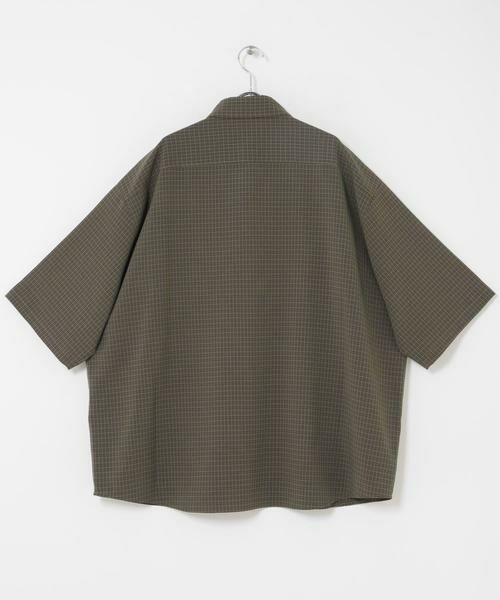 SENSE OF PLACE by URBAN RESEARCH / センスオブプレイス バイ アーバンリサーチ シャツ・ブラウス | マイクロチェックエクストラルーズショートスリーブシャツ | 詳細11