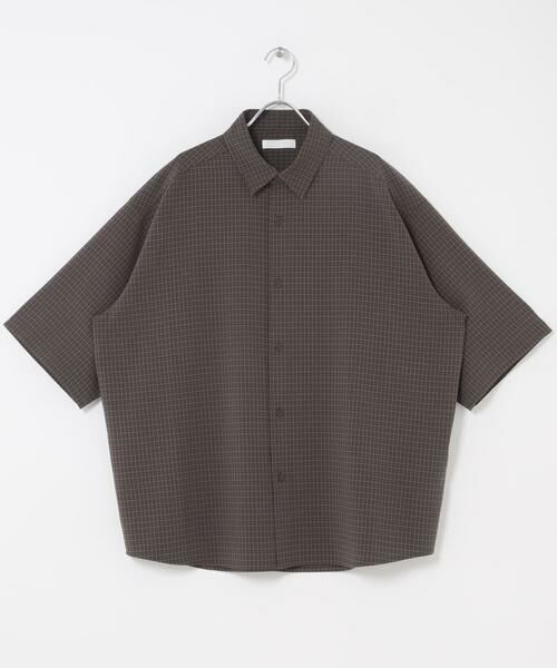 SENSE OF PLACE by URBAN RESEARCH / センスオブプレイス バイ アーバンリサーチ シャツ・ブラウス | マイクロチェックエクストラルーズショートスリーブシャツ | 詳細23