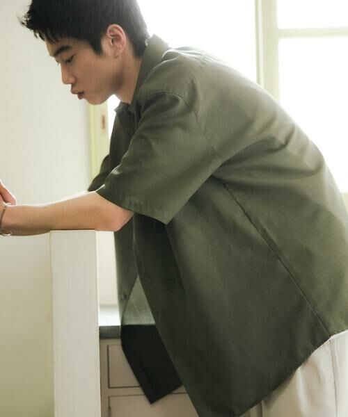 SENSE OF PLACE by URBAN RESEARCH / センスオブプレイス バイ アーバンリサーチ シャツ・ブラウス | 『イージーケア/速乾』クイックドライレギュラーカラーショートスリーブシャツ | 詳細3