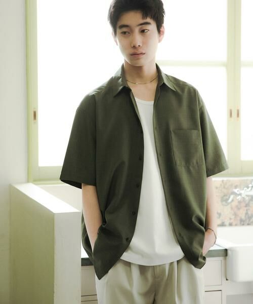 SENSE OF PLACE by URBAN RESEARCH / センスオブプレイス バイ アーバンリサーチ シャツ・ブラウス | 『イージーケア/速乾』クイックドライレギュラーカラーショートスリーブシャツ | 詳細5