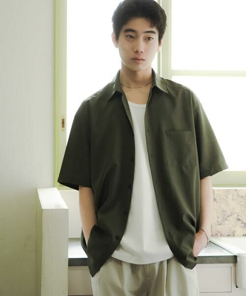 SENSE OF PLACE by URBAN RESEARCH / センスオブプレイス バイ アーバンリサーチ シャツ・ブラウス | 『イージーケア/速乾』クイックドライレギュラーカラーショートスリーブシャツ | 詳細6