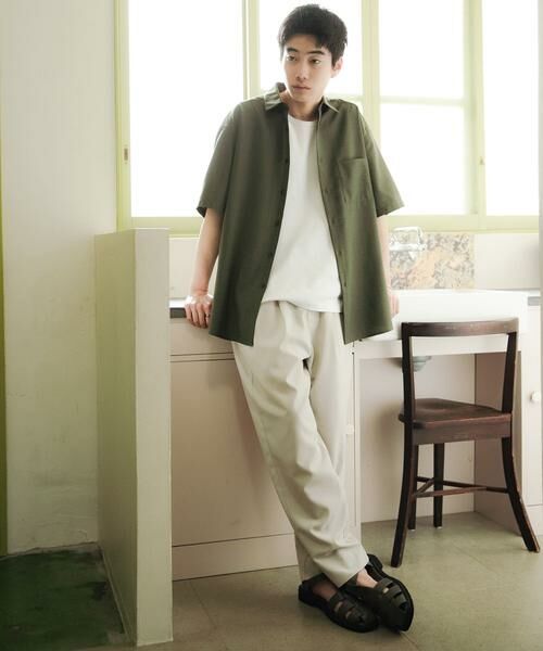 SENSE OF PLACE by URBAN RESEARCH / センスオブプレイス バイ アーバンリサーチ シャツ・ブラウス | 『イージーケア/速乾』クイックドライレギュラーカラーショートスリーブシャツ | 詳細7