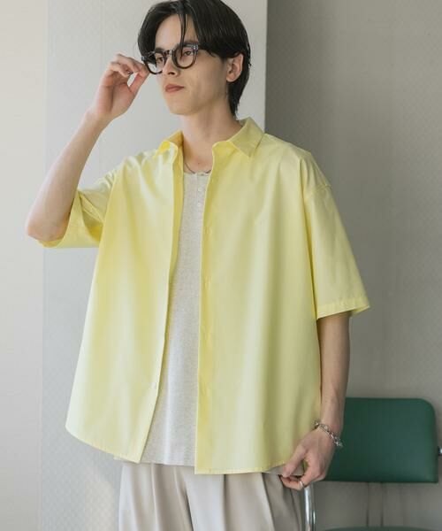 SENSE OF PLACE by URBAN RESEARCH / センスオブプレイス バイ アーバンリサーチ シャツ・ブラウス | 『イージーケア/速乾/接触冷感』コンフォートレギュラーカラーショートスリーブシャツ | 詳細1