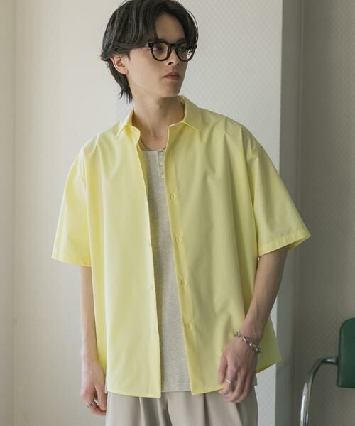 SENSE OF PLACE by URBAN RESEARCH / センスオブプレイス バイ アーバンリサーチ シャツ・ブラウス | 『イージーケア/速乾/接触冷感』コンフォートレギュラーカラーショートスリーブシャツ | 詳細2