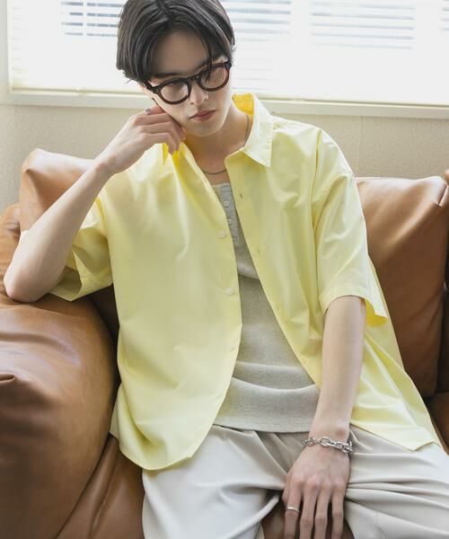 SENSE OF PLACE by URBAN RESEARCH / センスオブプレイス バイ アーバンリサーチ シャツ・ブラウス | 『イージーケア/速乾/接触冷感』コンフォートレギュラーカラーショートスリーブシャツ | 詳細5