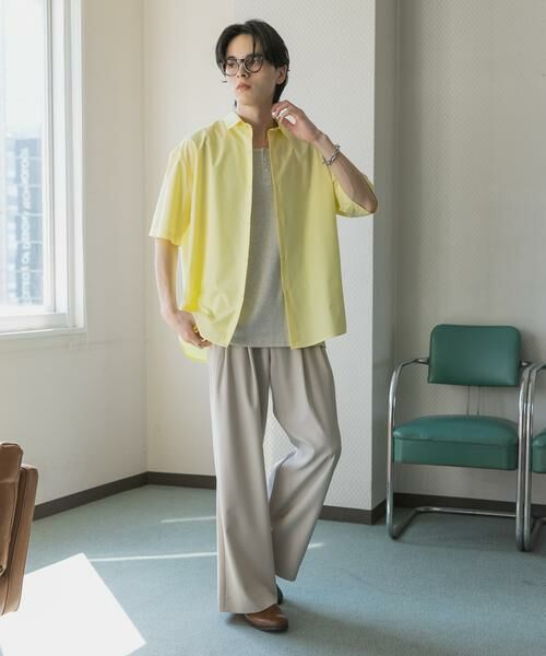 SENSE OF PLACE by URBAN RESEARCH / センスオブプレイス バイ アーバンリサーチ シャツ・ブラウス | 『イージーケア/速乾/接触冷感』コンフォートレギュラーカラーショートスリーブシャツ | 詳細6