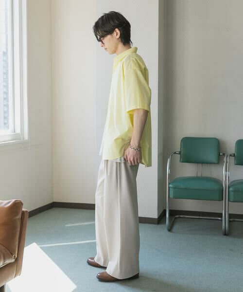 SENSE OF PLACE by URBAN RESEARCH / センスオブプレイス バイ アーバンリサーチ シャツ・ブラウス | 『イージーケア/速乾/接触冷感』コンフォートレギュラーカラーショートスリーブシャツ | 詳細7