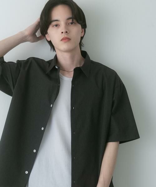 SENSE OF PLACE by URBAN RESEARCH / センスオブプレイス バイ アーバンリサーチ シャツ・ブラウス | 『イージーケア/速乾/接触冷感』コンフォートレギュラーカラーショートスリーブシャツ | 詳細12