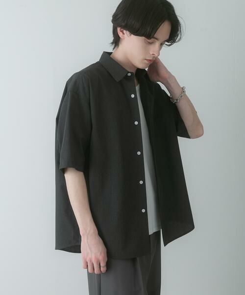 SENSE OF PLACE by URBAN RESEARCH / センスオブプレイス バイ アーバンリサーチ シャツ・ブラウス | 『イージーケア/速乾/接触冷感』コンフォートレギュラーカラーショートスリーブシャツ | 詳細15