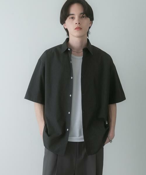 SENSE OF PLACE by URBAN RESEARCH / センスオブプレイス バイ アーバンリサーチ シャツ・ブラウス | 『イージーケア/速乾/接触冷感』コンフォートレギュラーカラーショートスリーブシャツ | 詳細16