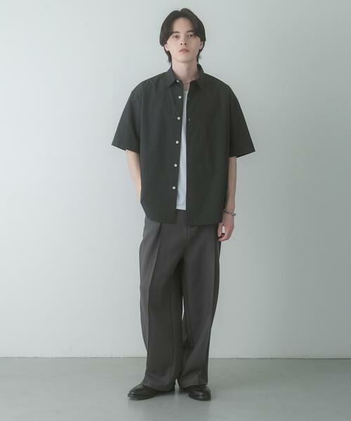 SENSE OF PLACE by URBAN RESEARCH / センスオブプレイス バイ アーバンリサーチ シャツ・ブラウス | 『イージーケア/速乾/接触冷感』コンフォートレギュラーカラーショートスリーブシャツ | 詳細17