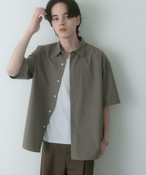 SENSE OF PLACE by URBAN RESEARCH / センスオブプレイス バイ アーバンリサーチ シャツ・ブラウス | 『イージーケア/速乾/接触冷感』コンフォートレギュラーカラーショートスリーブシャツ | 詳細27