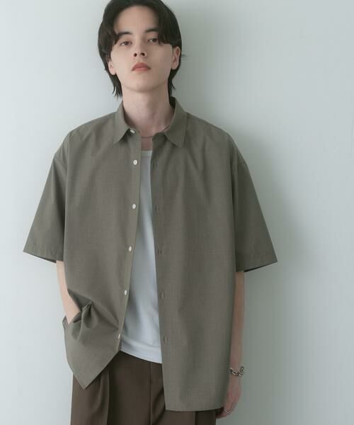 SENSE OF PLACE by URBAN RESEARCH / センスオブプレイス バイ アーバンリサーチ シャツ・ブラウス | 『イージーケア/速乾/接触冷感』コンフォートレギュラーカラーショートスリーブシャツ | 詳細28