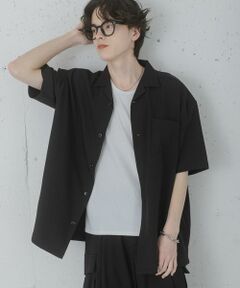 SENSE OF PLACE by URBAN RESEARCH / センスオブプレイス バイ アーバンリサーチ シャツ・ブラウス | 『速乾』ドライタッチオープンカラールーズショートスリーブシャツ