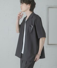 SENSE OF PLACE by URBAN RESEARCH / センスオブプレイス バイ アーバンリサーチ シャツ・ブラウス | 『速乾』ドライタッチオープンカラールーズショートスリーブシャツ
