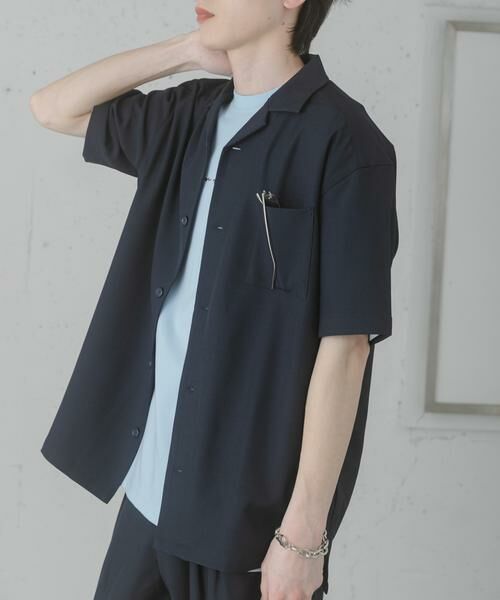 SENSE OF PLACE by URBAN RESEARCH / センスオブプレイス バイ アーバンリサーチ シャツ・ブラウス | 『速乾』ドライタッチオープンカラールーズショートスリーブシャツ | 詳細1