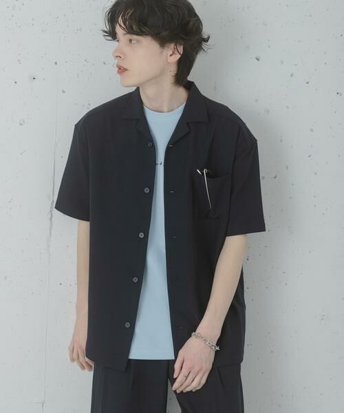 SENSE OF PLACE by URBAN RESEARCH / センスオブプレイス バイ アーバンリサーチ シャツ・ブラウス | 『速乾』ドライタッチオープンカラールーズショートスリーブシャツ | 詳細2