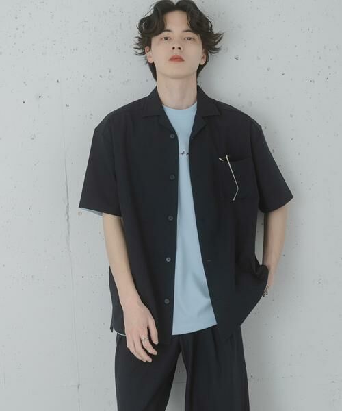 SENSE OF PLACE by URBAN RESEARCH / センスオブプレイス バイ アーバンリサーチ シャツ・ブラウス | 『速乾』ドライタッチオープンカラールーズショートスリーブシャツ | 詳細3