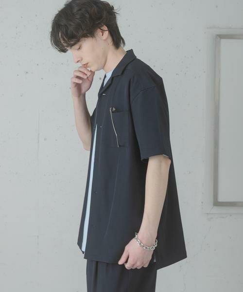 SENSE OF PLACE by URBAN RESEARCH / センスオブプレイス バイ アーバンリサーチ シャツ・ブラウス | 『速乾』ドライタッチオープンカラールーズショートスリーブシャツ | 詳細4