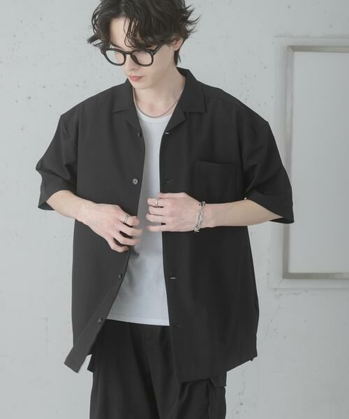 SENSE OF PLACE by URBAN RESEARCH / センスオブプレイス バイ アーバンリサーチ シャツ・ブラウス | 『速乾』ドライタッチオープンカラールーズショートスリーブシャツ | 詳細16